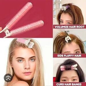2pc Viral TikTok Volumizing Velcro Hair Clips BNIB